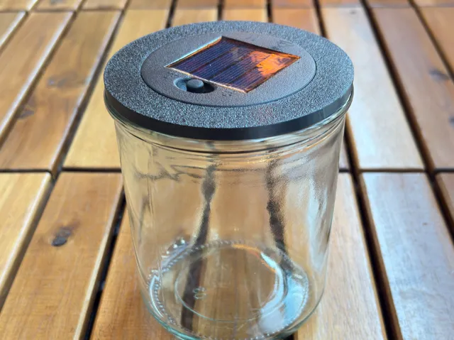 Deckelhalterung für Solarlicht [Parametrisch]