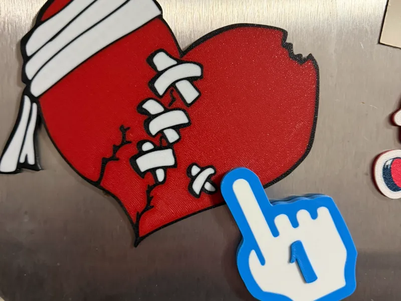 Click Hand's from Retro Video Game - 10x3 magnets