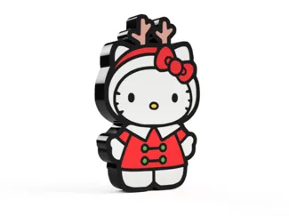 Hello Kitty Christmas Reindeer Costume Lightbox