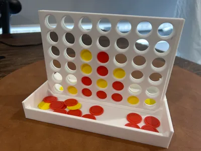 Portable Slide Connect Four
