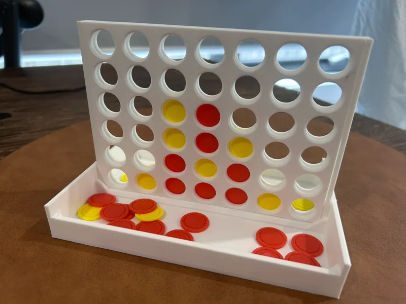 Portable Slide Connect Four