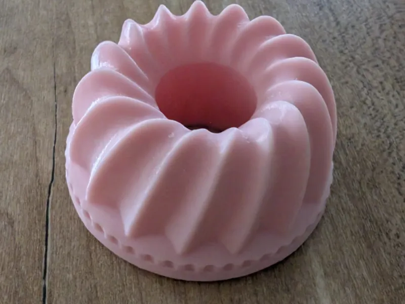 Kerzenständer Kuchen mit Krone