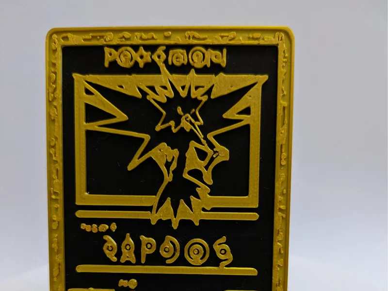 Zapdos Sammlerkarte Pokemon