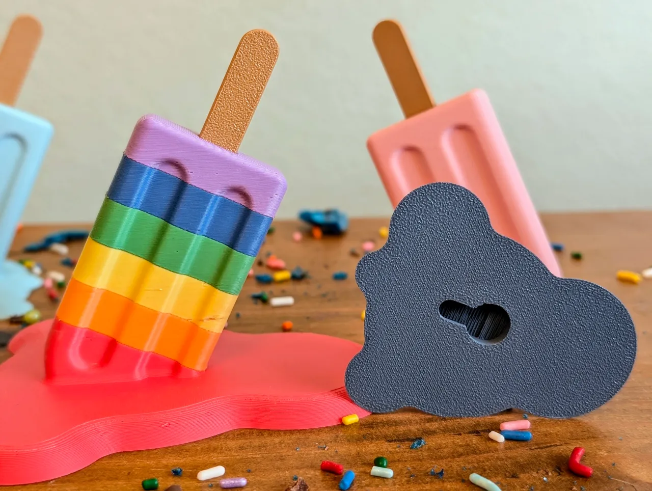 Melting Popsicle - Hanger view 2