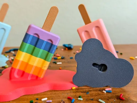 Melting Popsicle - Hanger view 2