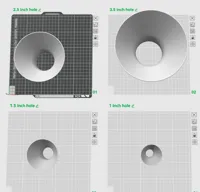 NO AMS, 4 SIZES - 0.16mm layer, 3 walls, 8% infill