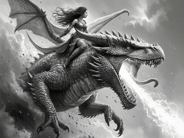 Dragon Rider Girl