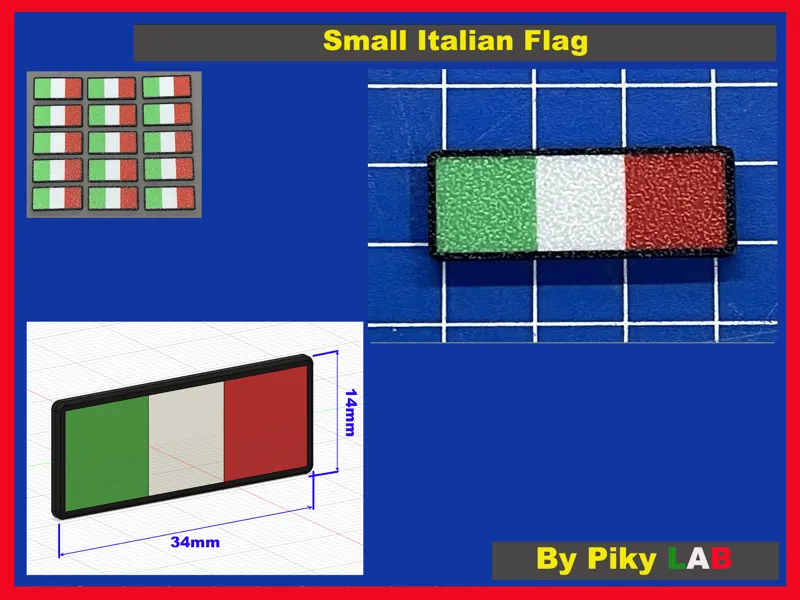 Small Italian Flag