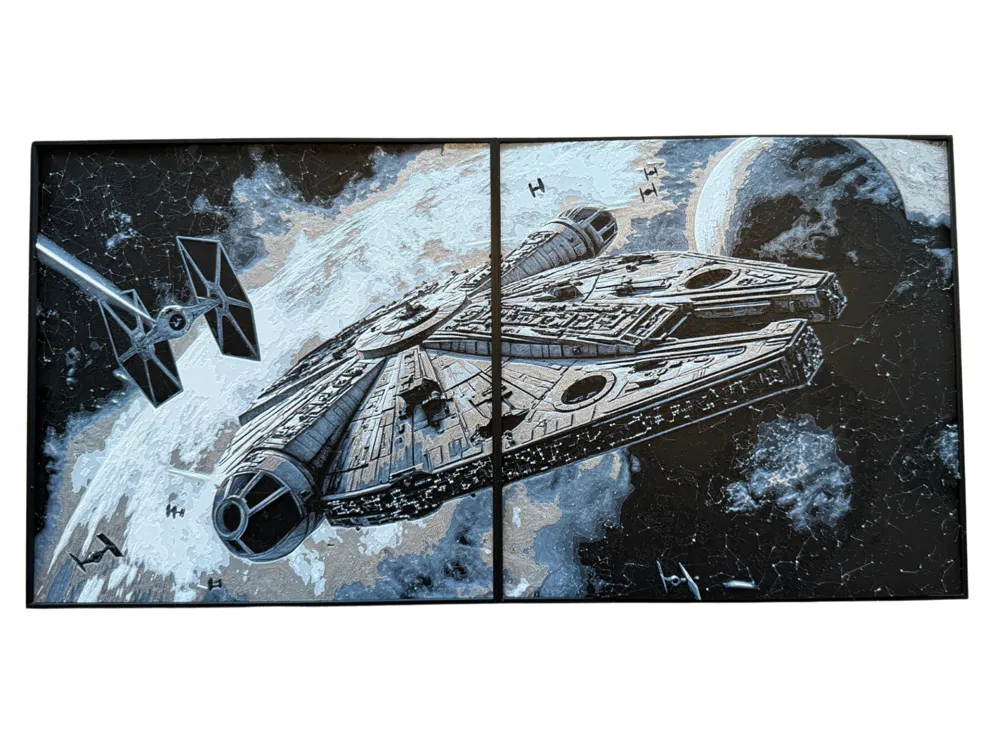 Star Wars Battle - Hueforge - 400x200