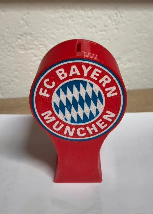 Spardose als Pokal FC Bayern, BVB oder Real Madrid