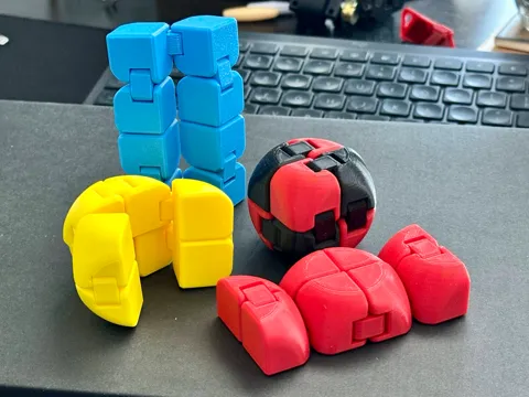 Fidget Cube: Ball view 2
