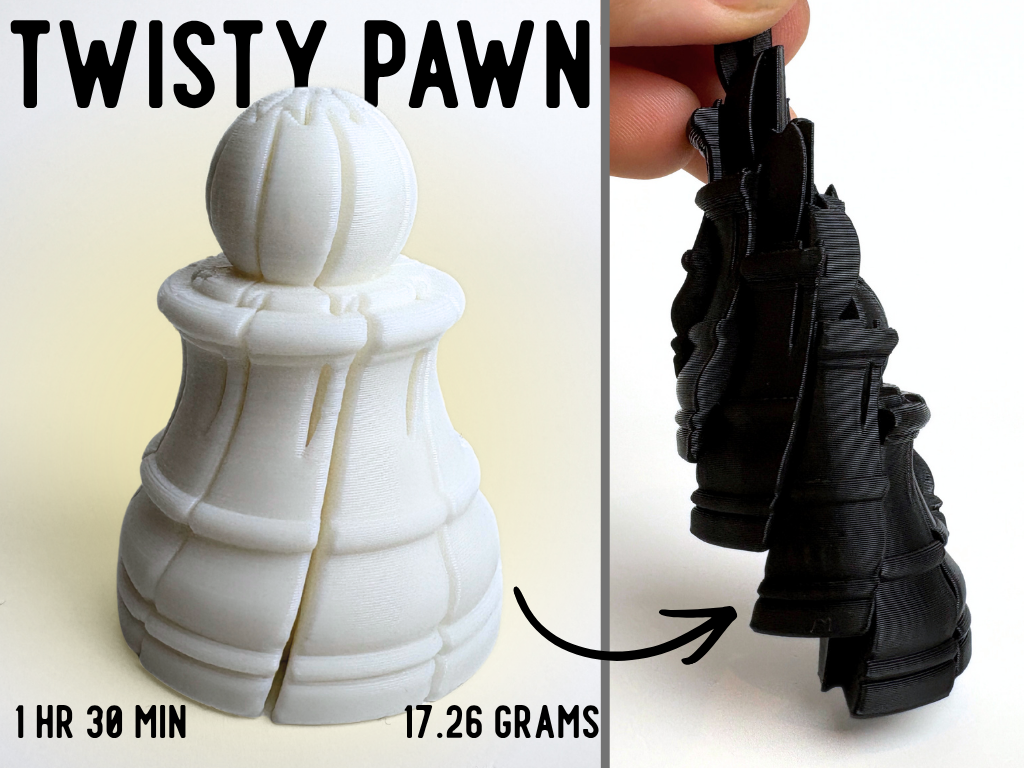 Twisty Pawn CHESS Fidget