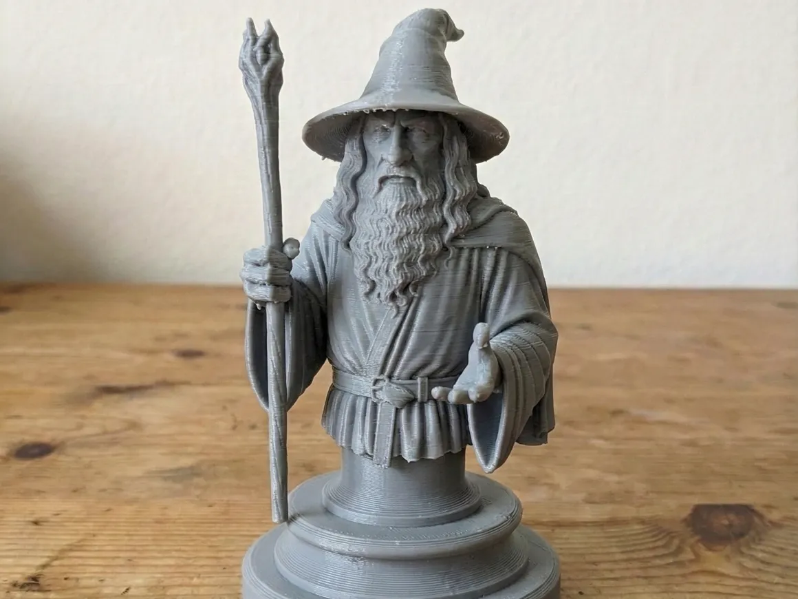Dekorative Gandalf-Figur, Sammlerstück, Ornament, besonderes Design, Geschenk