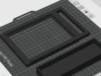 4*5 画幅湿板片夹/反应盒  wet plate holder/reaction box