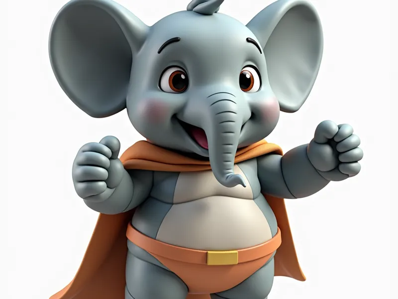 Super Elephant - the miniature