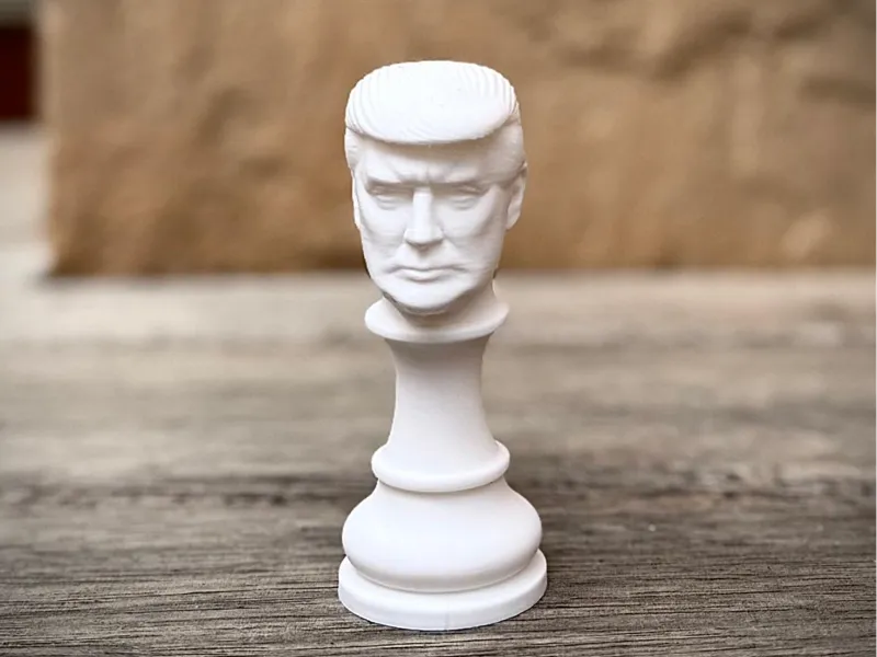 Trump Chess Pawn