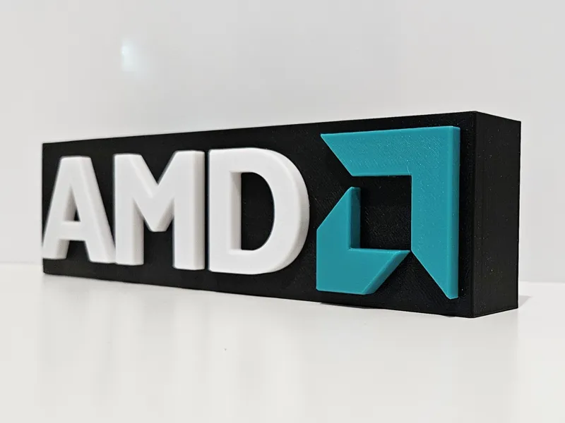 AMD Logo Sign (No AMS)