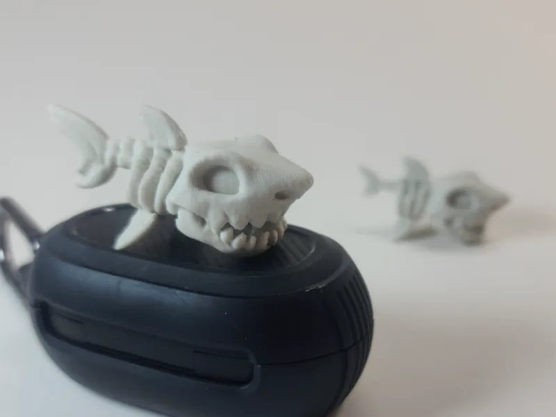 Bone Piranha Mini – Undead Fish for D&D