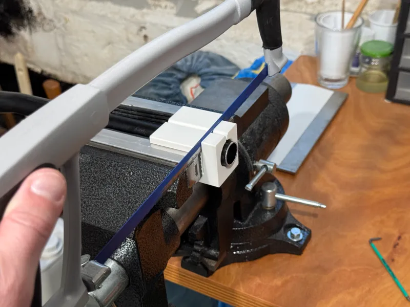 Mountain Bike Handlebar Saw Guide 
