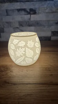 Accesorio de iluminación decorativa: Tealight / Pucklight with Lid " Autumn 2026" — vista de referencia 5