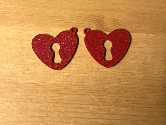 heart earrings