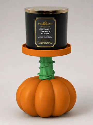 Accesorio de iluminación decorativa: Bath and Body Works Pumpkin Candle Holder — vista de referencia 2