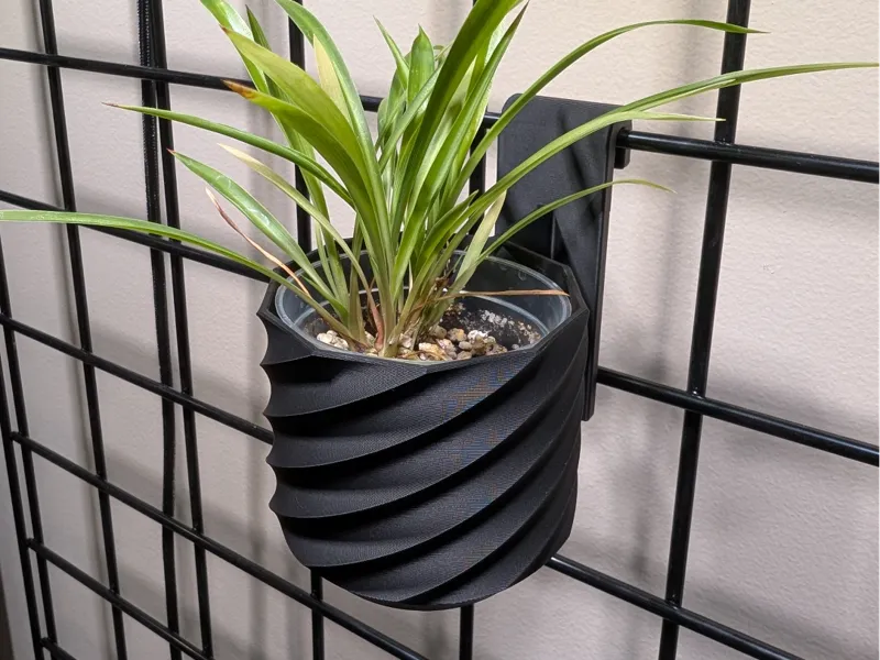 2.5" Gridwall Grower Pot for Sleeve Pots / Jiffy