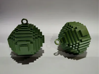 Ender Pearl Christmas Ball