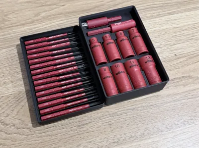 SlimVario Screwdriver Bits and Sockets Holder