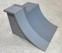 Fingerboard Quarter Pipe Concrete