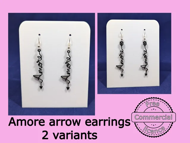 Amore arrow earrings - 2 variants