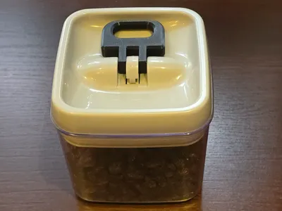Flip lock for flip lock container