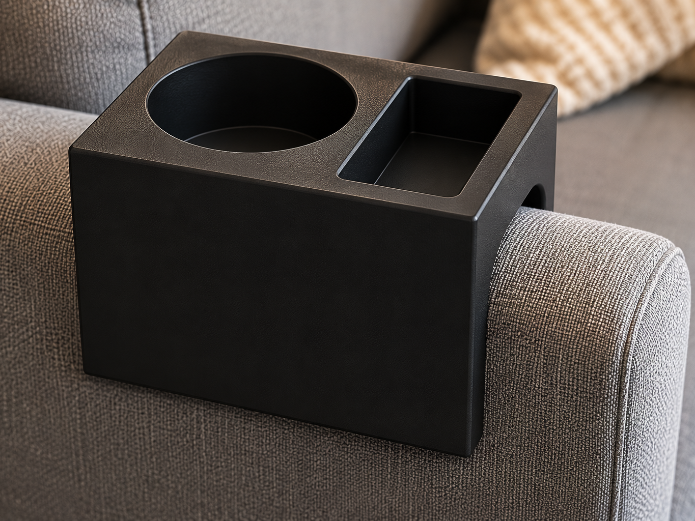 Sofa Arm Drinks and Remote holder