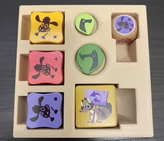 Sheep Hop Piece Holder
