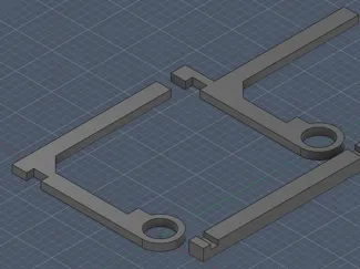 Inky Impression 7.3" Asymetric Stand