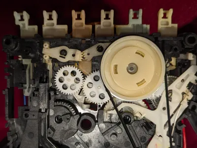 Philips D6280 Cassette Gear Plague Fix