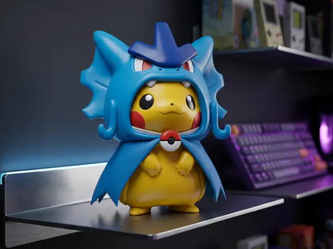 PIKACHU PONCHO GYARADOS