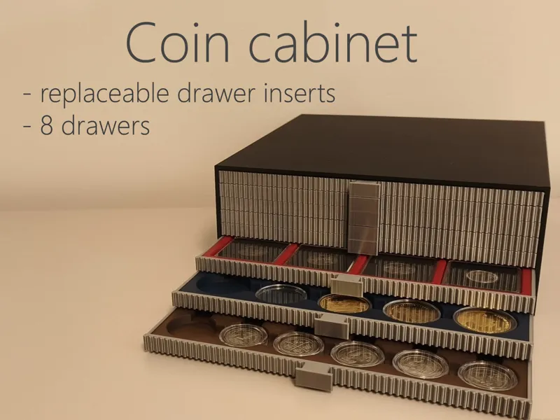 Coin cabinet