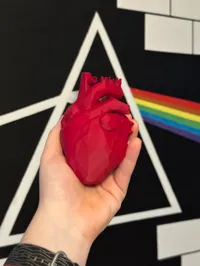 Cœur low poly — photo 1