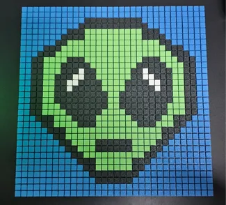 Alien Pixel Art