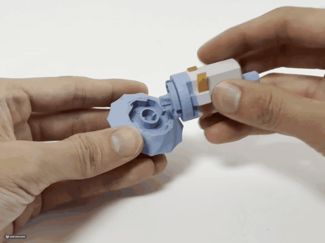 Rubber-Powered Spinning Top
