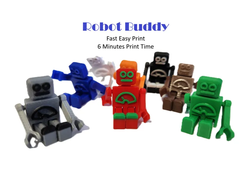 Robot Buddy - The Mini Articulated Robot - 6 Mins