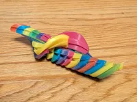 Fidget œuf de Pâques à torsion, bords arrondis confortables — photo 3