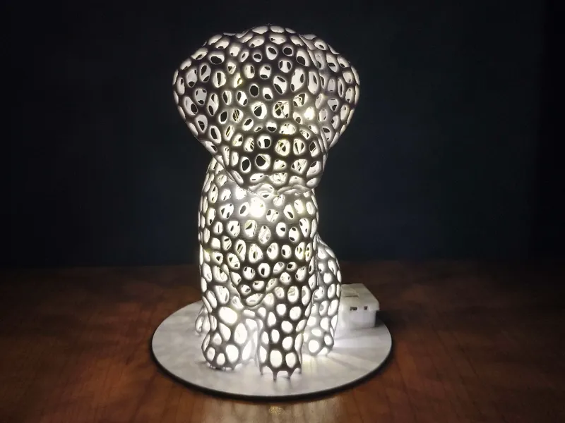 Lampada Maltese Voronoi