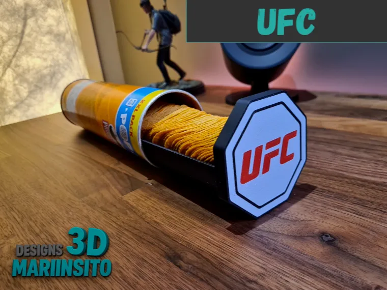 (UFC Version) Pringles tray with lid