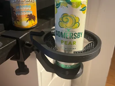 Universal Cup Holder with Wall & Table mounts