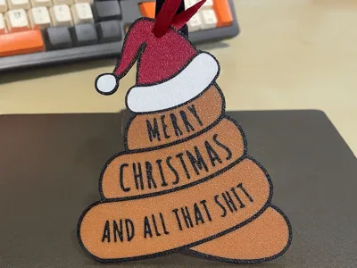 Christmas Decoration Funny poop 