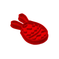 Emporte-pièce œuf de Pâques oreilles de lapin — photo 3