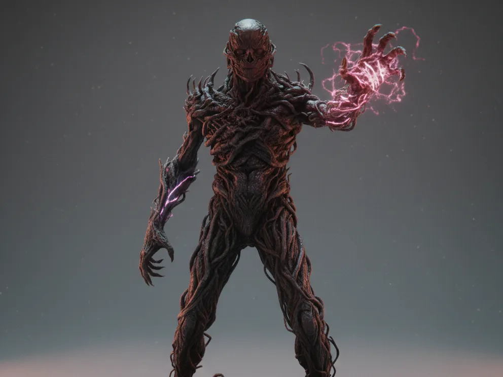 Vecna Design VECNA STRANGER THING - Free 3D Print Model - MakerWorld