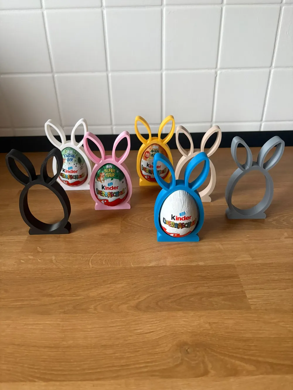 Easter Bunny Surprise Egg Holder - Free 3D Print Model - MakerWorld